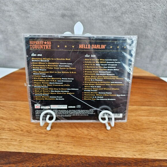 Time Life Superstars of Country Hello Darlin Two Disc Set Music CDs New Sealed - Picture 2 of 7